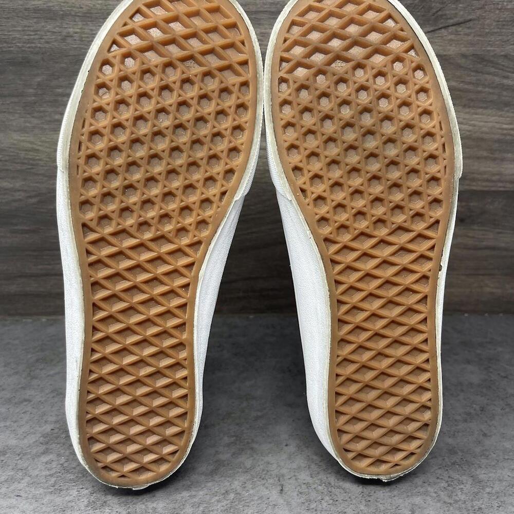 Vans Shoes Womens Size 8 Red Straps V 23 Leather Sneakers - Picture 8 of 11